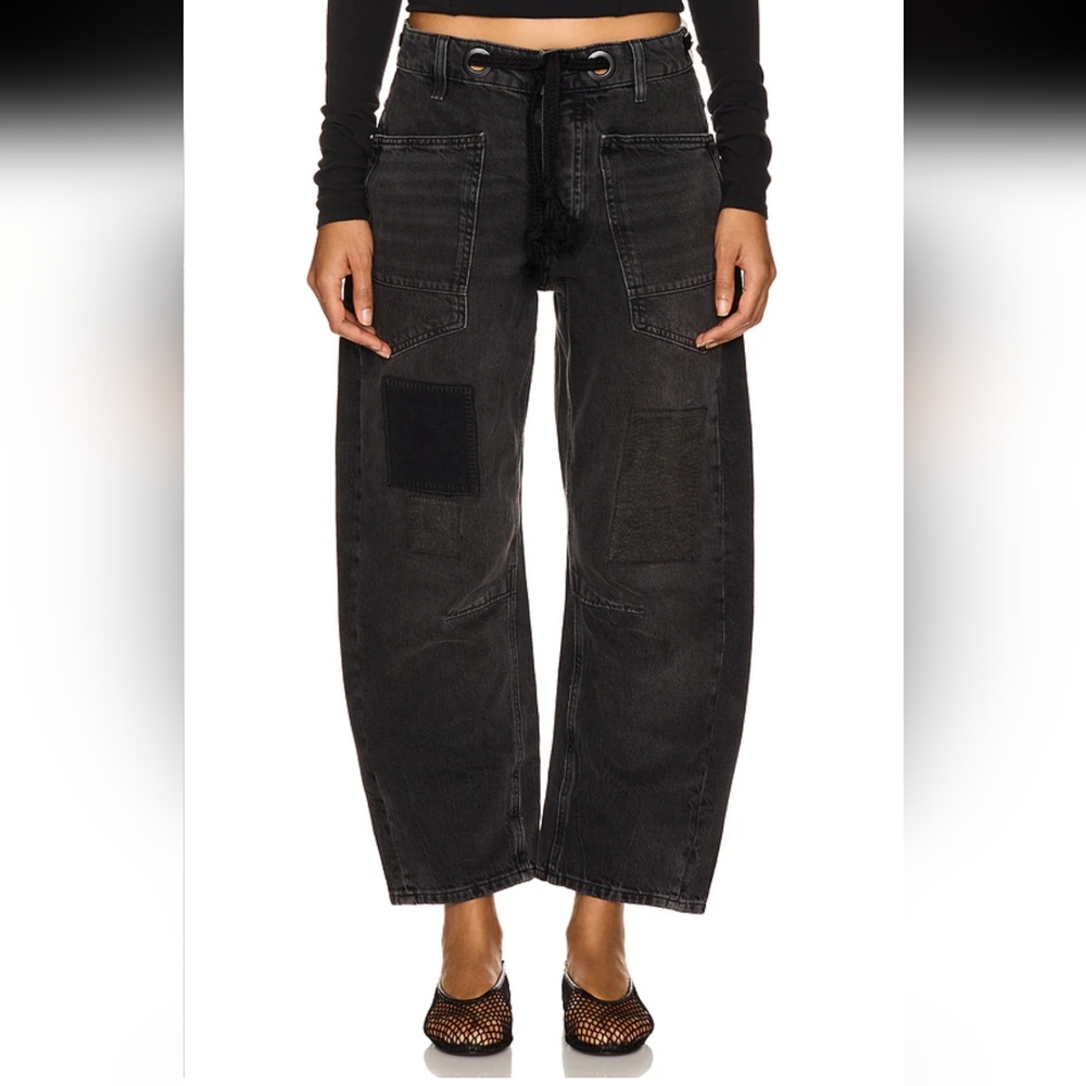 Free People x We The Free "Moxie" Barrel Jeans
